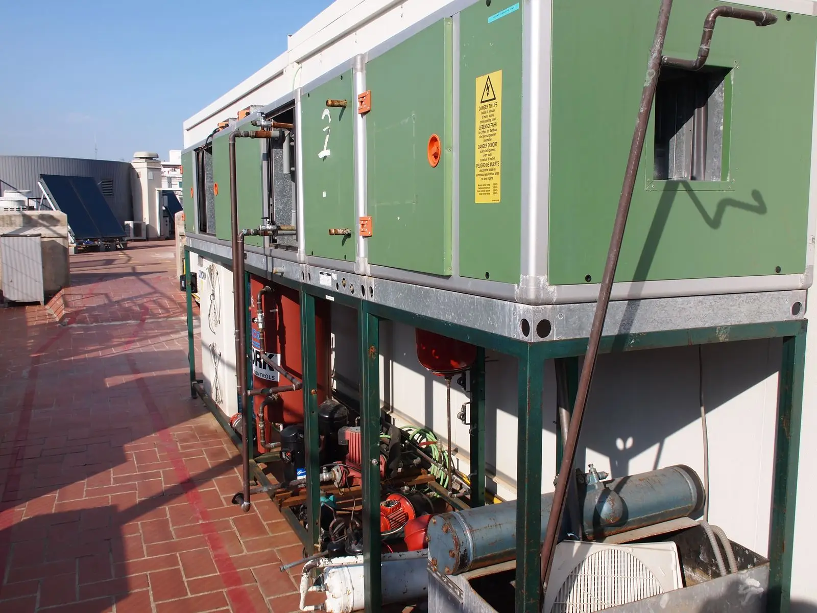 Unidad de refrigeración industrial del archivo de Termoelectra