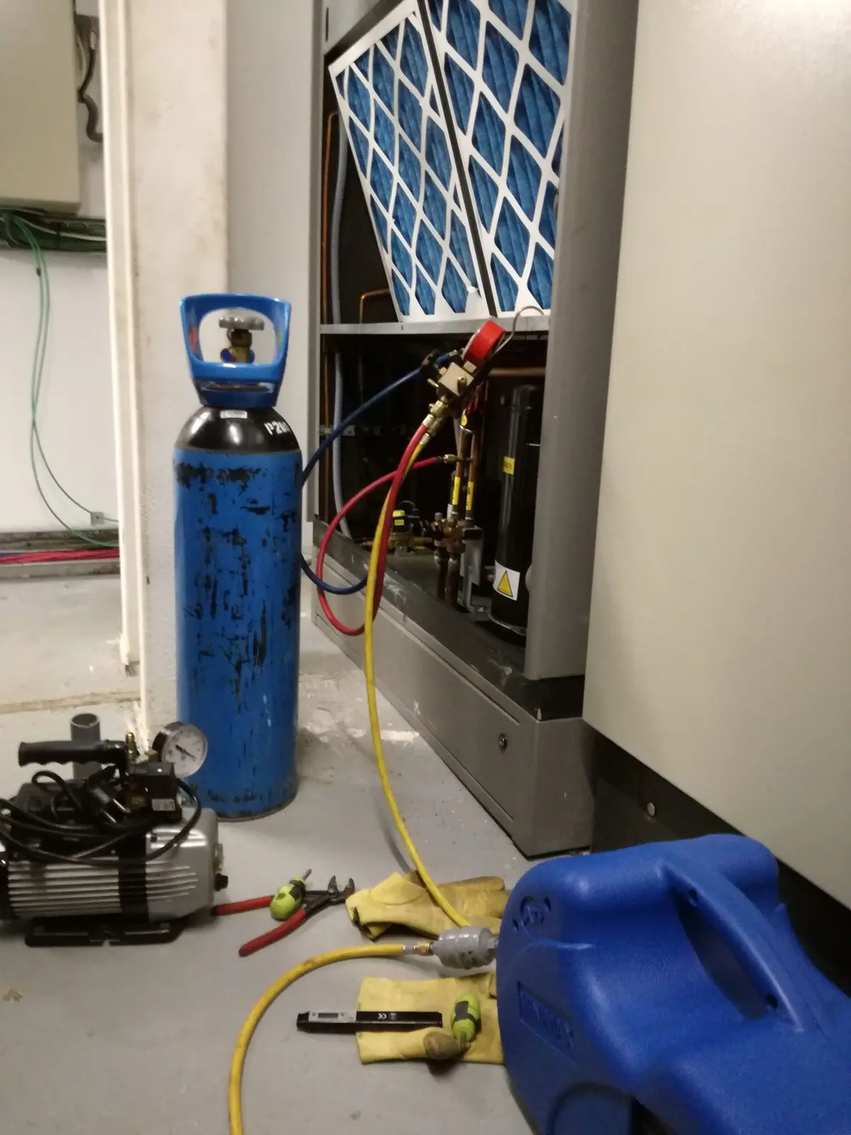 Mantenimiento preventivo de cámaras de refrigeración